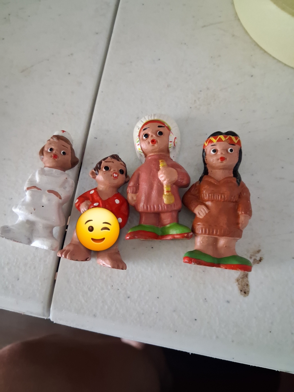 Vintage Spanish Mud People